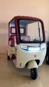 LION-LNE6720 แถมชุดผ้าใบกันน้ำฝนฟรี รถไฟฟ้า3ล้อมีหลังคามีกล้องหลัง มอเตอร์1500 วัตต์ ประกอบไห้พร้อมขับขี่