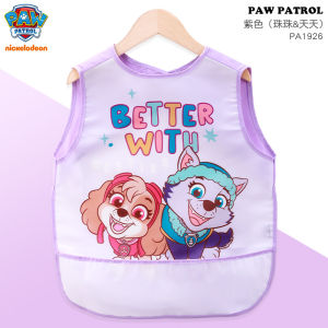 Waterproof Childrens Apron Anti-Dirt Eating Coveralls Baby Feeding Bib Girl Child Reverse Clothing Polyester Fiber Cartoon Style
