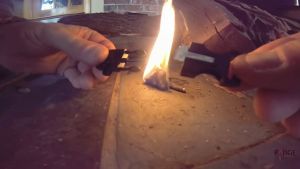FIRESTARTER BUCKLE FOR PARACORD BRACELET SURVIVAL CAMPING OUTDOORS SHTF