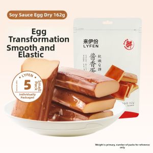 LAIYIFEN | Sauce Flavored Ready-to-eat Egg Jerky 162g
