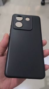 CASE HP XIAOMI POCO M7 PRO SILIKON HITAM RING MAGSAVE SOFT CASING HANDPHONE