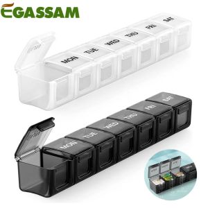 1Pcs Extra Large Weekly Pill Organizer Sukuos Daily Pill Cases for Pills Vitamin Fish Oils or Supplements BPA Free Pill Box