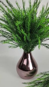 Aksesoris Ekor Tupai / Squirrel Tail Cabang 5 artificial plastik rumput daun untuk dekorasi pelaminan atau dekorasi wedding dan dekorasi rumah premium termurah artifisial palsu plastik Import