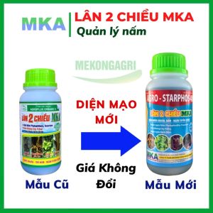 Lân 2 chiều MKA lân kích kháng lưu dẫn 2 chiều phòng nấm Phytophthora nứt thân xì mủ - chai 500ml
