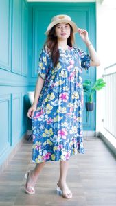 GALERI Daster Bumil Bahan Rayon - Dress Busui Premium Vania Korean Style