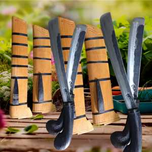 Golok muti pungsi bambu  & kayuu bazza murni ejt1