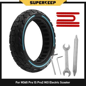 Electric Scooter 8.5 Inch Off-road Solid Tyre For Xiaomi M365 Pro 1S Pro2 Mi3 Non Pneumatic Honeycomb Rubber Front Rear Wheels