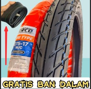 Ban luar motor bebek ring 17 depan belakang murah uk 80/90 & 70/90
