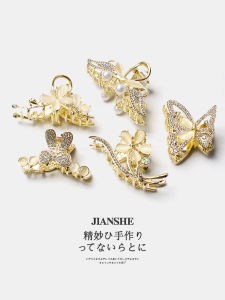 Kẹp Tóc Cá Mập Thời Trang Cho Phụ Nữ Kẹp Tóc Nửa Đầu Thanh Lịch Kẹp Tóc Cá Mập Kẹp Tóc Thời Trang Kẹp Tóc Bằng Đá Quý