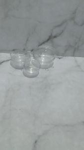 MR Bola Natal Akrilik 4cm 5cm 6cm Hiasan Pohon Natal Bisa Dibuka DiIsi Hiasan Natal Acrylic Ball