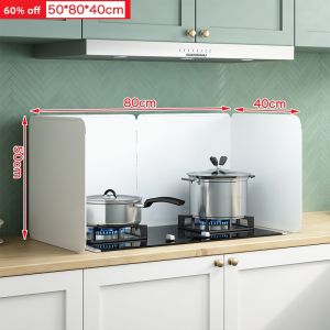 Windproof Heat Resistant Grease Splash Guard Plate
