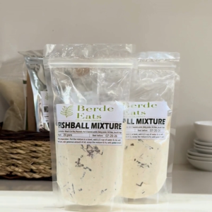 Vegan DIY Fishball Mix 100% Plant-Based (250g) by Berde Eats | Safe for Seafood Allergies Fish-Free