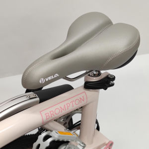 FUYAO BIKE | Soft Pink Seat Cushion for Brompton Foldable Bicycle