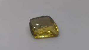 Natural Lemon Yellow Brazil Quartz 16.50 Cts. Fancy Cut Eye Clean Grade AAA+ Loose Gemstone