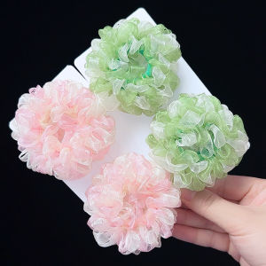 Dây Buộc Tóc Nhiều Màu Cho Bé Gái Dây Buộc Tóc Ren Cho Trẻ Em Dây Buộc Tóc Lưới Cho Bé Gái Phụ Kiện Tóc Dễ Thương Không Gây Tổn Thương