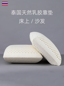 Thailand Natural Latex Throw Pillow Filler Sofa Car Seat Cushion Cushion Core 40 50 60 Square Pillow Big Backrest