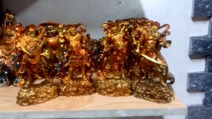 Bộ Tượng Tứ đại thiên vương . bột đá cao cấp.