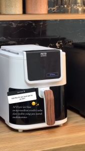 Mito Air Fryer AF6 Transparan 5 Liter Smart AI-Fryer 5L | Mitochiba Digital AI Frayer AF 6