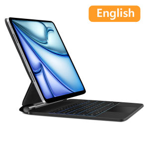 GOOJODOQ Magic Keyboard for iPad Air 6 2024 13 inch case for iPad Pro 12 9 2018 2020 2021 2022 iPad Air 13 2025 M3 Cover