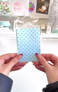 128PC Mix Korean Style Polka Dot Paper Korean Style Hand Account Collage Decorative Material Paper Note Inner Page Paper Gift