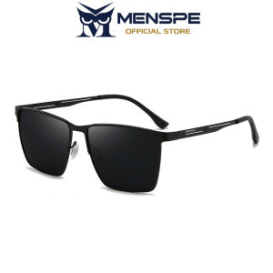 MENSPE Men’s Polarized Sunglasses Retro Driving Sunglasses Photochromic Sunglasses Square Sunglasses UV400 Clear Vision Sunglasses Cycling Riding Running Glasses for Men