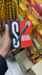 Small Evting มีดโกนหนวด ด้ามเขียว มีดโกน มีดโกนหนวด SAYURI HS