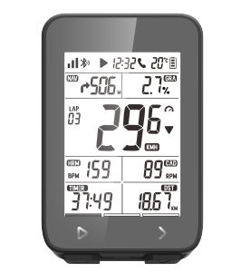 IGPSPORT IGS320 Bike speedometer wireless water proof IPX7 Rechargeable Bike Computer speedometer GPS 2.4 inch LCD display Bluetooth ANT+ mtb speedometer Road speedometer bike