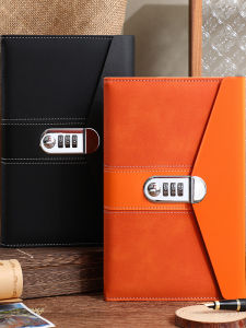 Password Lock Notebook A5