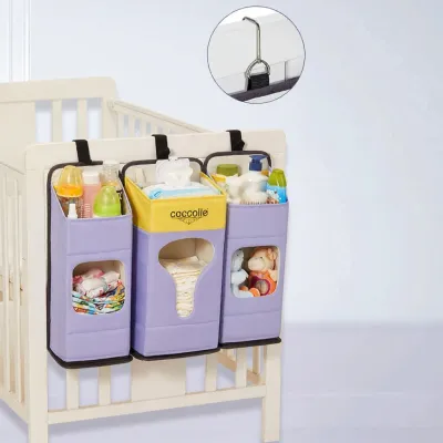 Diaper Storage Crib Organizer