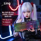 Lingbao | Bàn phím cơ Ling Bao K98 Pro Màn hình TFT Gasket Mount Hotswap 3 Chế Độ Layout 98 Phím Chủ đề Stellar Wave