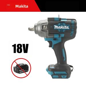 Makita | Makita 18V Cờ Lê Tác Động Không Chổi Than Không Dây 1000Nm 1/2 Inch Mô-men Xoắn Tối Đa Cờ Lê Điện Cầm Tay Dùng Cho Ô Tô Và Các Công Việc Tự Làm Tại Nhà