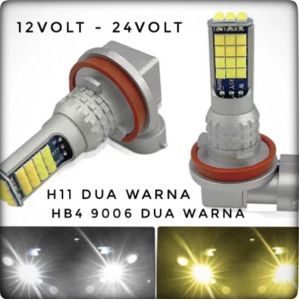 LAMPU FOGH LAMP H11/HB4 12VOLT-24VOLT 2 WARNA PUTIH KUNING