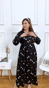 Midi Dress Panjang 130 / Gamis Muslim