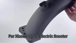 For Xiaomi 5 Plus Electric Scooter Fender Taillight Rear Fender Mudguard with Integrated Tail Light Assembly Replacement Parts