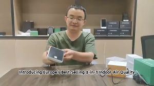 PM2.5 สมาร์ทแม่นยำฟอร์มาลดีไฮด์เครื่องตรวจจับมืออาชีพความแม่นยำสูงบ้านรวดเร็วในร่มมัลติฟังก์ชั่อากาศตรวจจับ