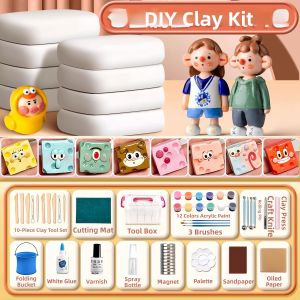 Child-friendly DIY Clay Kit For Keychains