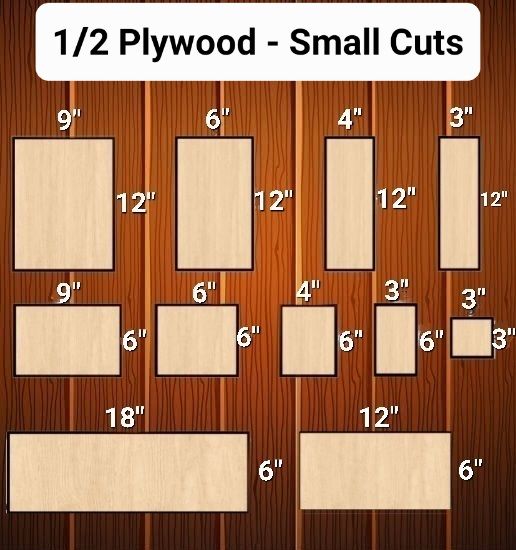 1/2 Plywood - DIY Shop - Small Cuts | Lazada PH