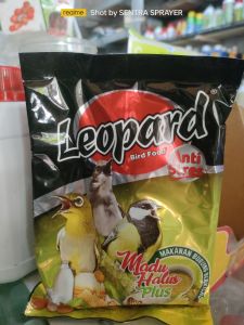 Pakan Burung Kicau Leopard Kuning Madu Halus Plus
