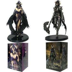 Bandai | 18cm OVERLORD Figure King of the Undead Albedo Armor Design PVC Model Collection Series Doll Toys Fans Birthday Christmas Gifts