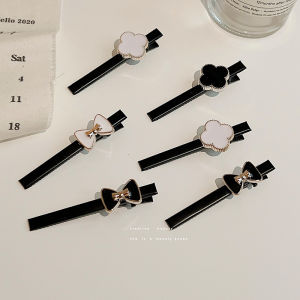 Whc Đồ Trang Sức Bốn Lá Clover kẹp tóc Một Dòng Clip Bangs kẹp tóc bên Cho Phụ Nữ đơn giản thời trang Thiết Kế