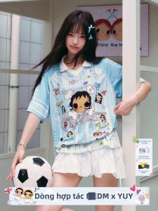 MEDM | Printed and Embroidered Stylish T-Shirt
