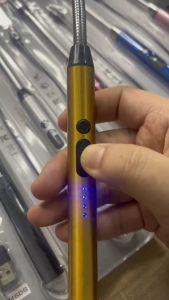 ไฟแช็ค ที่จุดไฟ เตาพกพา หัวฟูแฟชั่น แบบไฟฟ้า ชาร์จ USB