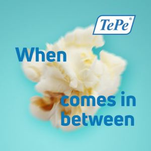 TePe EasyPick­™ Toothpick with travel case Interdental between teeth cleaning - 3 Sizes 36PC/PK