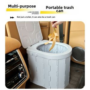 Foldable Portable Outdoor Toilet for Camping and Travel