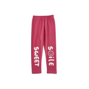 YOEHYAUL Girls Elastic Slim Fit American Style Base Layer Pants Breathable Comfortable Spring Summer Casual Trousers
