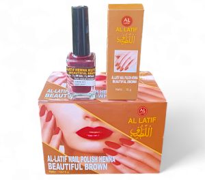 Kutek Henna Al-latif Halal BPOM Beautiful Brown 15gr