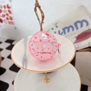 Pink Silicone Protective Case for Huawei Bluetooth Earphones Creative Cartoon KT Cat Design Soft Shell Female Version Freebuds pro 4 And 3