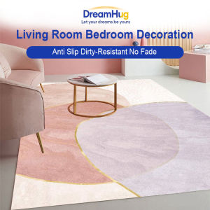 DreamHug Modern Carpet For Living Room Bedroom Decoration Anti Slip Dirty-Resistant No Fade