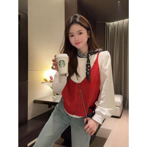 BINKAFENNY | Stylish Yellow Knitted Strap Vest Women Summer 2025 New Outerwear Unique Beautiful Sleeveless Top Commute Style Slim Fit