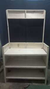 MEJA GORENG ANGKRINGAN LIPAT BOOTH PORTABEL MEJA JUALAN LIPAT MODE 3 TAHAP